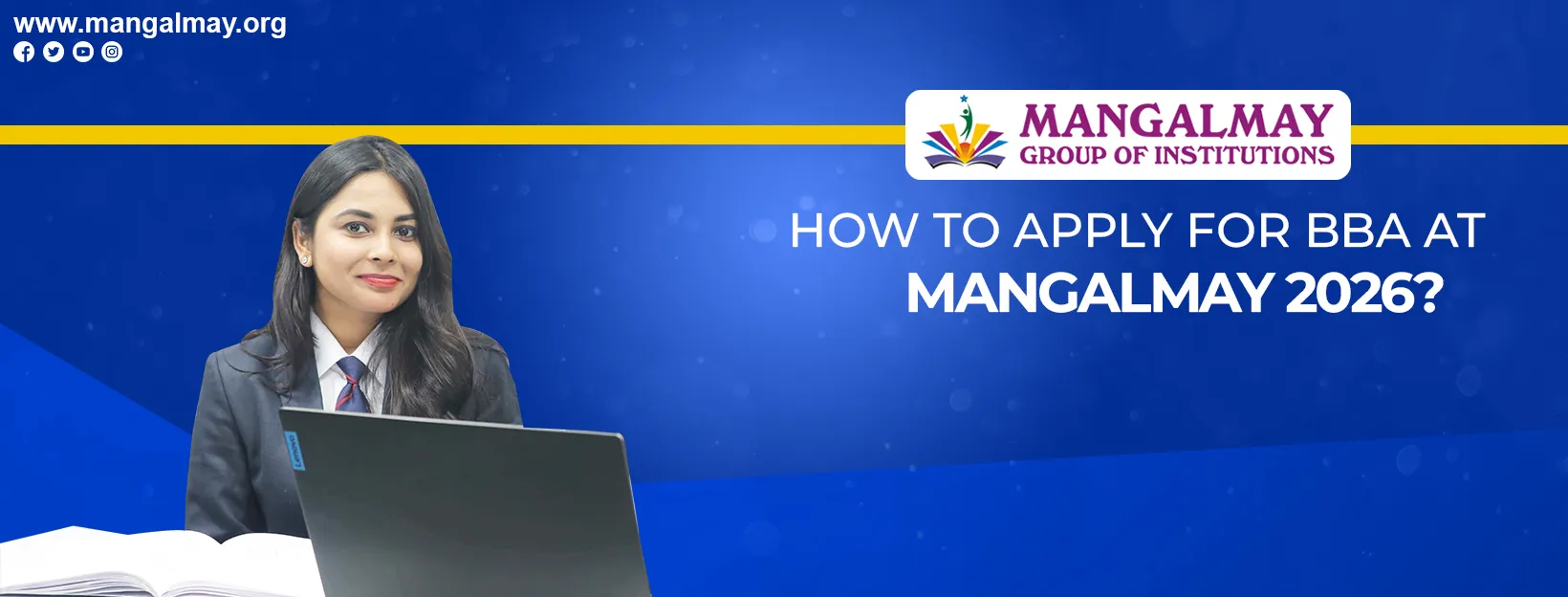 How to Apply For BBA At Mangalmay 2026?