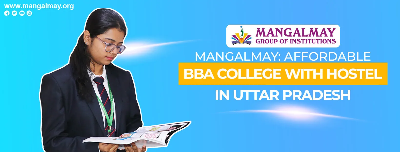 Mangalmay: Affordable BBA College with Hostel in Uttar Pradesh