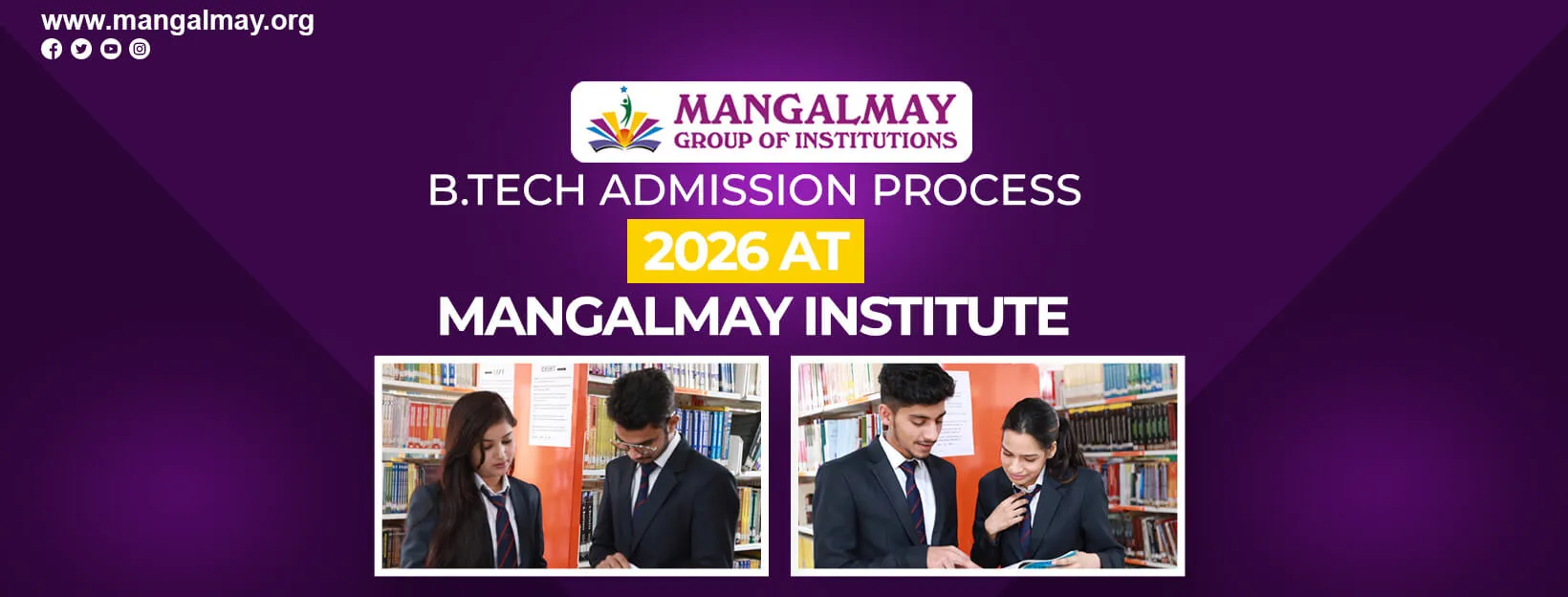 B.Tech Admission Process 2026 At Mangalmay Institute