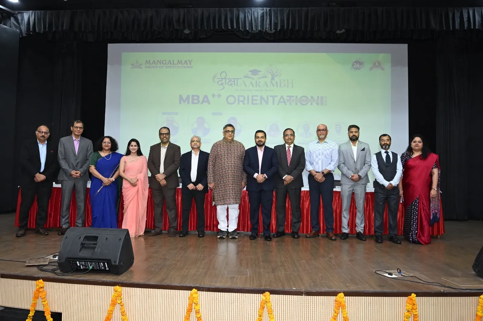 Deeksharambh Orientation Programme 2026 for MBA++ Students At Mangalmay