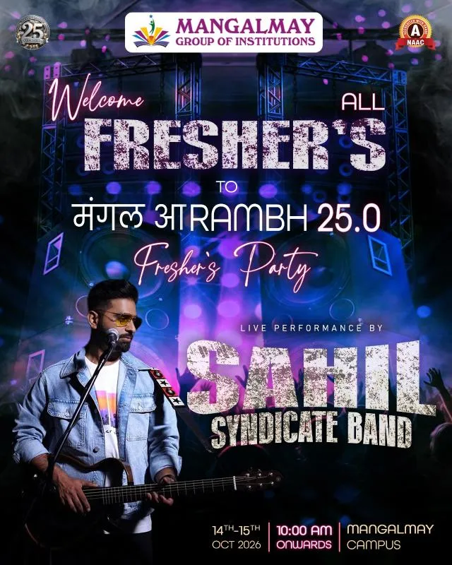 Mangal Arambh 25.0 | Freshers’ Party 2026 at Mangalmay